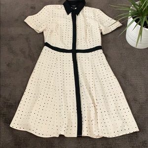 Adorable Ann Taylor Outlet Polka Dot Dress